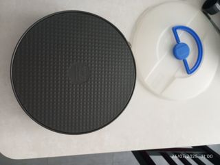 Molde bizcocho 25 cm con Tapa