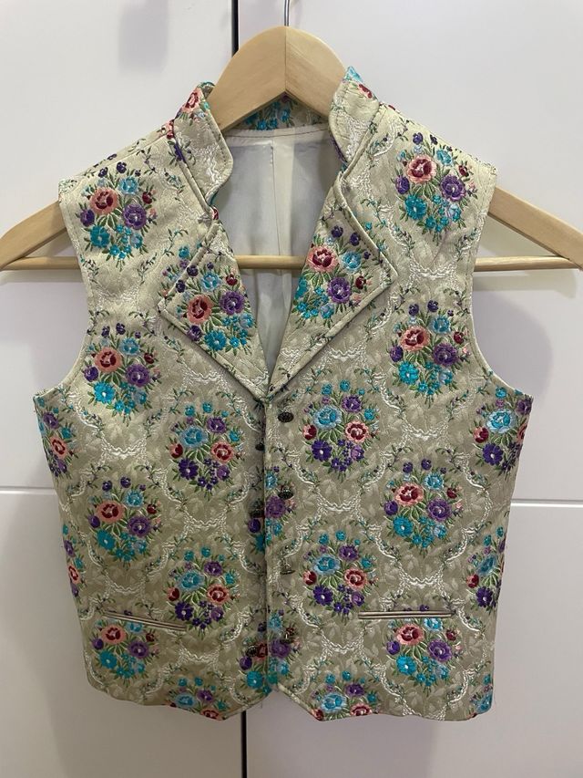 Traje Fallero niño - Rojo y Blanco