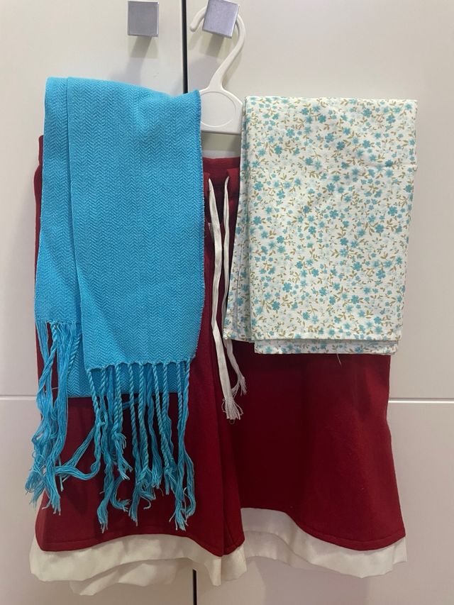 Traje Fallero niño - Rojo y Blanco