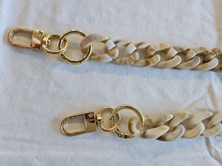 Cadenas bolsos - Beige y Dorado
