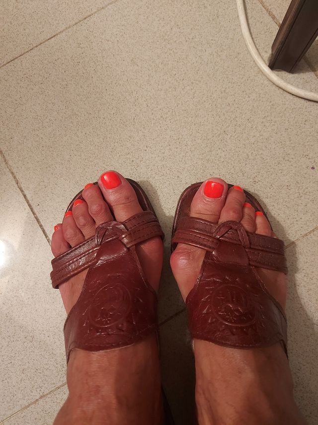 Chinelos Couro Tunisinos