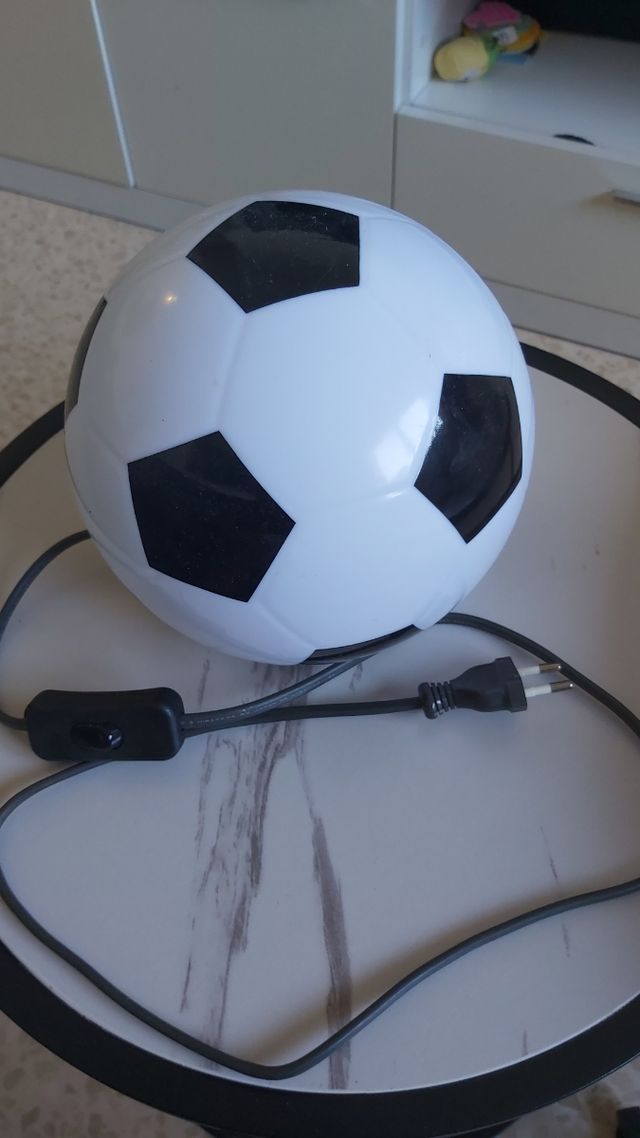 Lámpara balón fútbol - Decoración