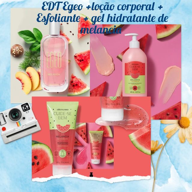 O Boticário Cuide-se Bem Melancia - Kit Hidratante