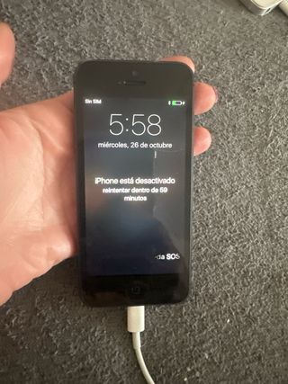 iPhone 5S (A1419) blanco/plata