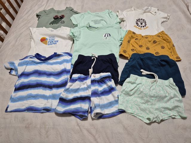 Ropa bebé 74 - 14  piezas