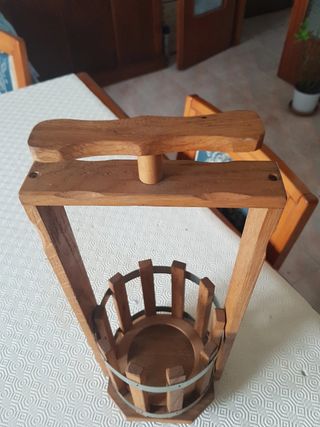 Porta Bottiglia Vino in Legno