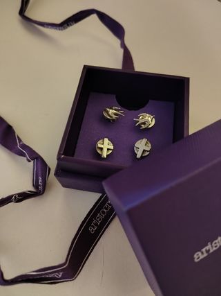 Pack de pendientes Aristocrazy plata 