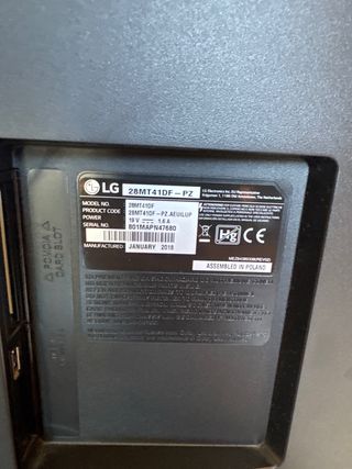 TV LG 28" + Mi TV Stick