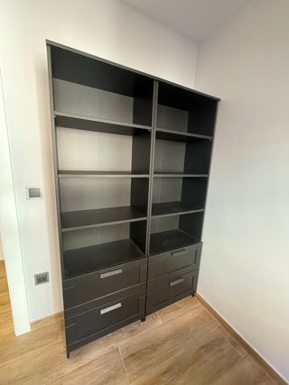 Librerias IKEA BRIMNES negras