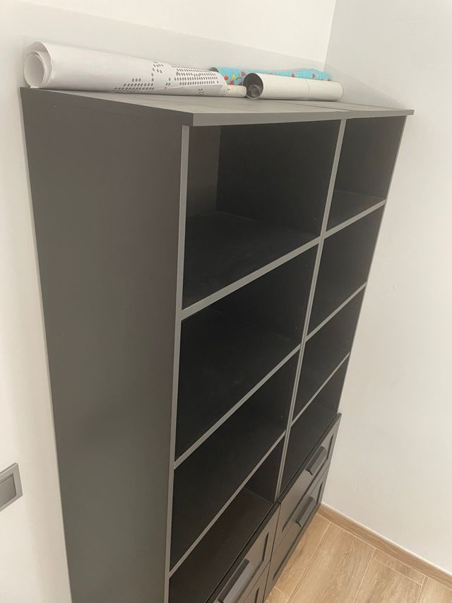 Librerie nere IKEA BRIMNES