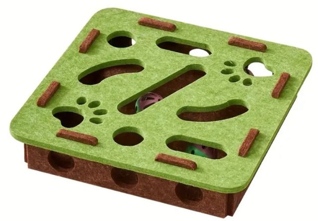 Juguete gato - Alfombra interactiva.