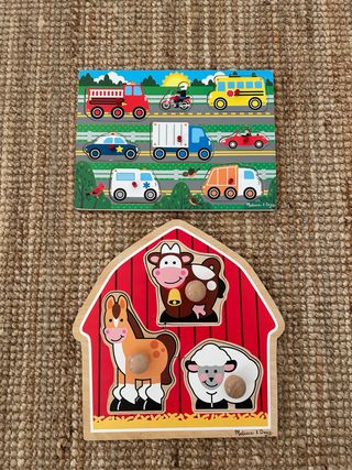 Set de puzzles de madera de Melissa & Doug