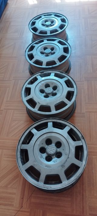 4 Llantas VW Golf III Originales