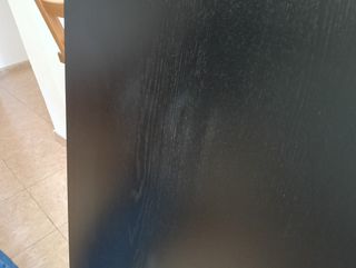 Escritorio MALM negro 140x65