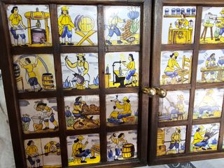 Armario con azulejos: Decorativo y único