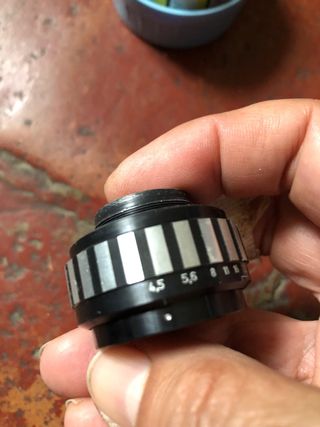 Meopta Anaret 4,5/50 Obiettivo Vintage