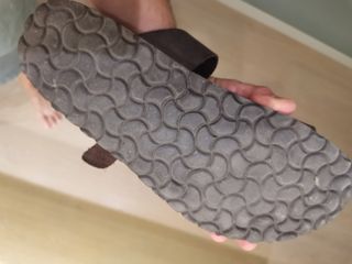 Sandalias Interbios Piel Marrón 43