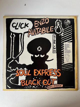 Disco de vinilo Enzo avitable black out música