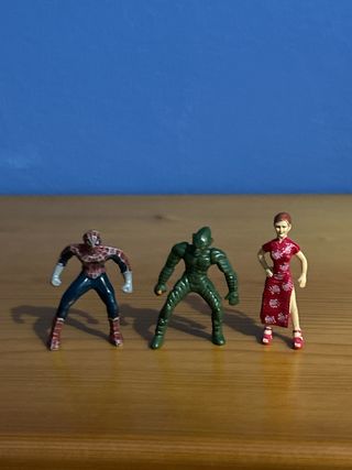 Figuras Spiderman Kinder: 3 figuras