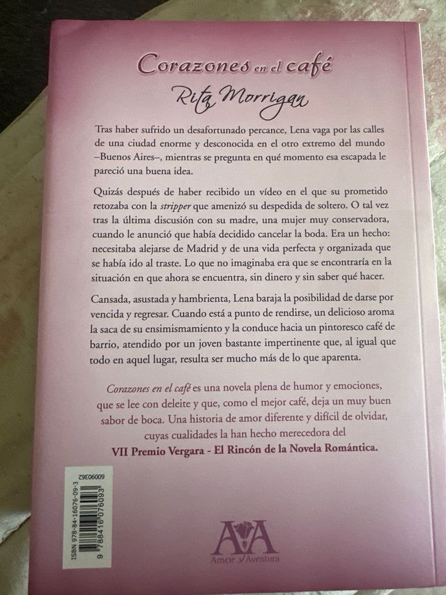 Corazones en el cafe (Premio Vergara: El Rincon...