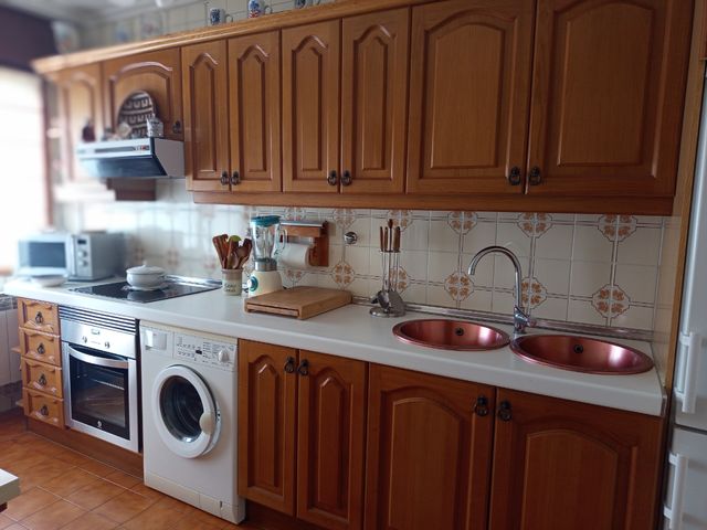 Muebles cocina roble macizo