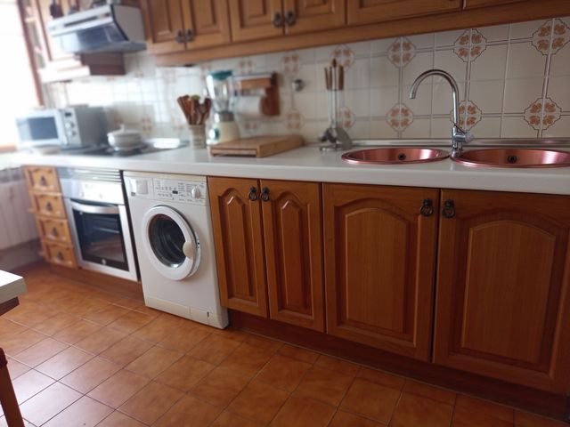 Muebles cocina roble macizo