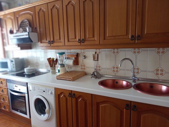 Muebles cocina roble macizo