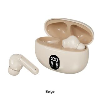 Auriculares Bluetooth Beige