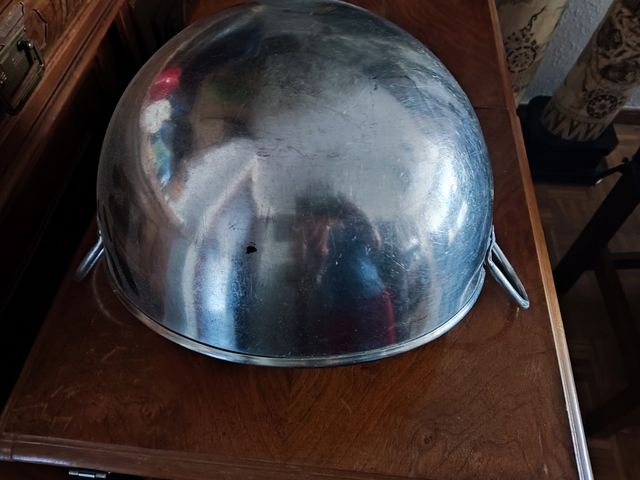 Perol cocina 32cm diámetro acero inoxidable