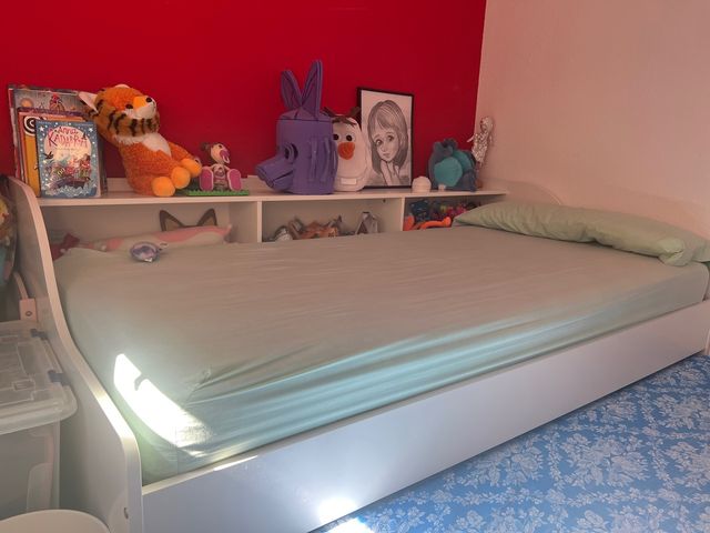 Cama nido infantil blanca