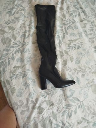 Botas altas negras mujer