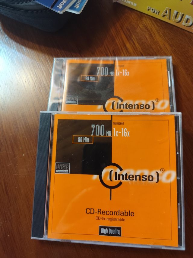 10 CDs Fuji CD-R 80min Pro Audio
