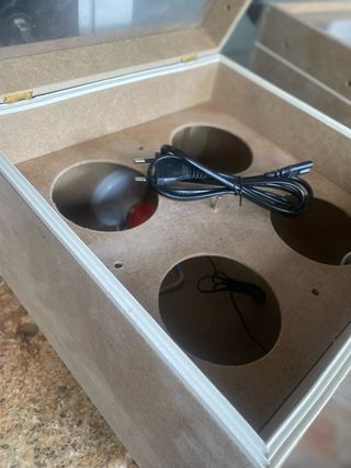 Calienta Nidos 4 Huecos - Incubadora