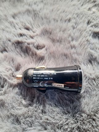 Caricabatterie USB da Auto 2.1A Vivanco