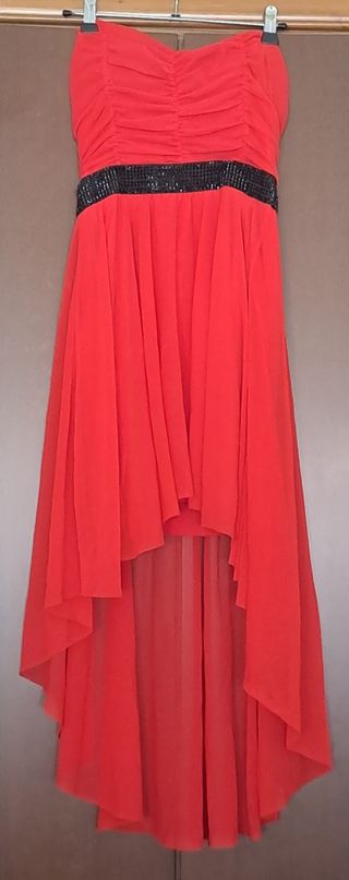 Vestido rojo fiesta - Talla única