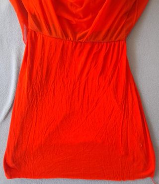 Vestido rojo fiesta - Talla única
