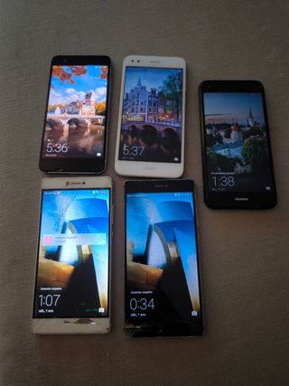 5 telefoni Huawei - Vari