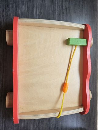 Carrito de madera infantil