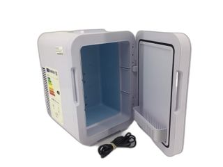 neverita enventor enventor nevera pequeña portátil 10l, mini nevera portátil, nevera portátil eléctrica 12v/220v con funciones frío y calor, pantalla lcd, mini refrigerador para skincare, coche y ...