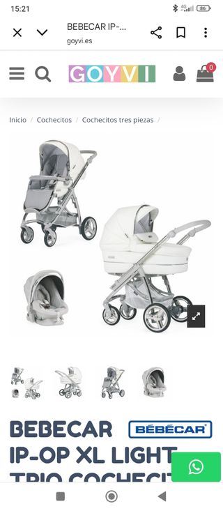 Bebecar IP-OP XL Light Trio