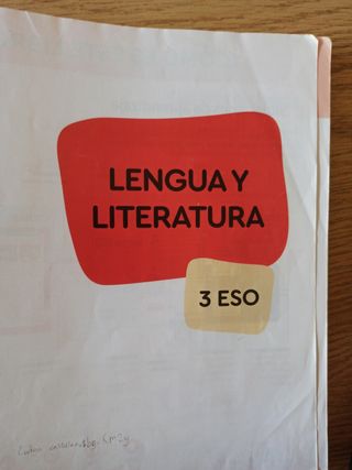 LENGUA Y LITERATURA 3
