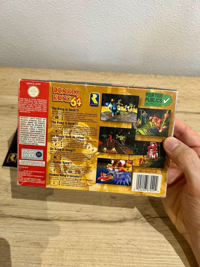 Donkey Kong 64 (Nintendo 64) PAL