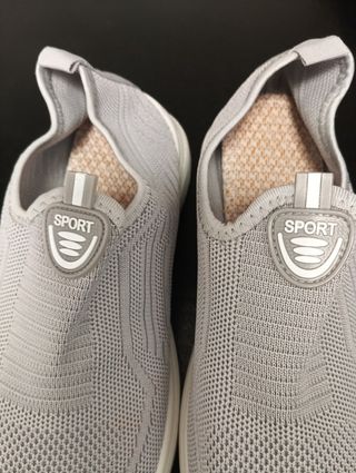 Zapatillas mujer gris