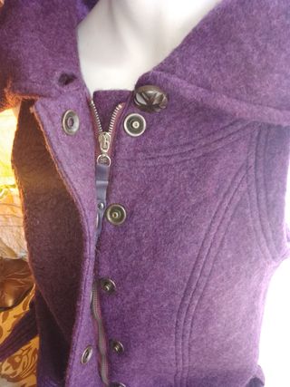 Vintage Talla S a L chaleco lana