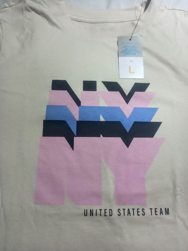 Camiseta print retro NY Primark