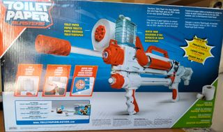 Lanzador de Papel Higiénico Toilet Paper Blasters