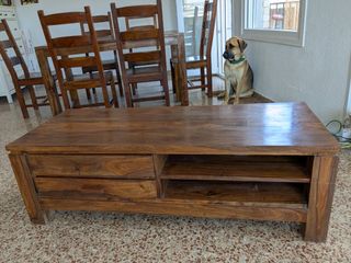 Conjunto muebles rústicos 