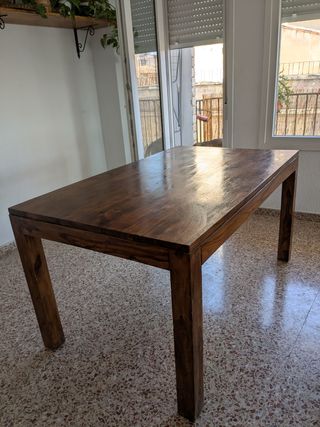 Conjunto muebles rústicos 