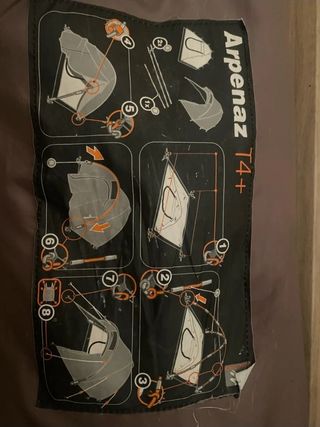 Tienda camping 4 pers.