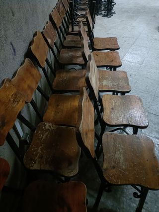 Sillas de forja y madera Mobiliario hostelería